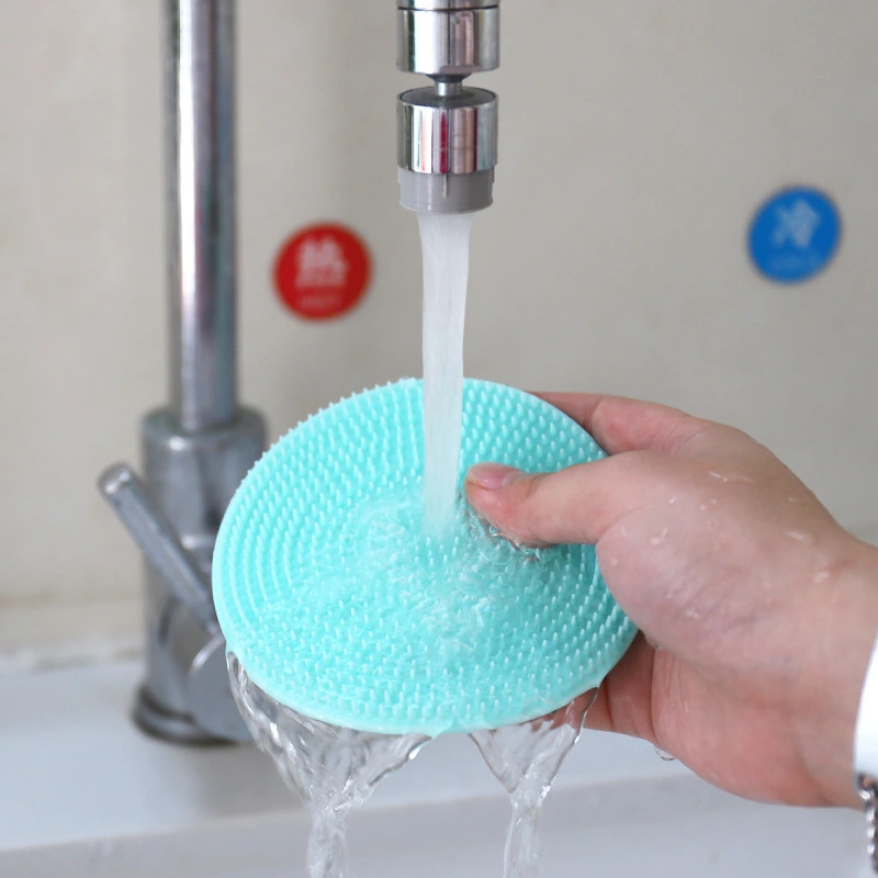 Silicone Scrub Brush Is Easy To Bubble