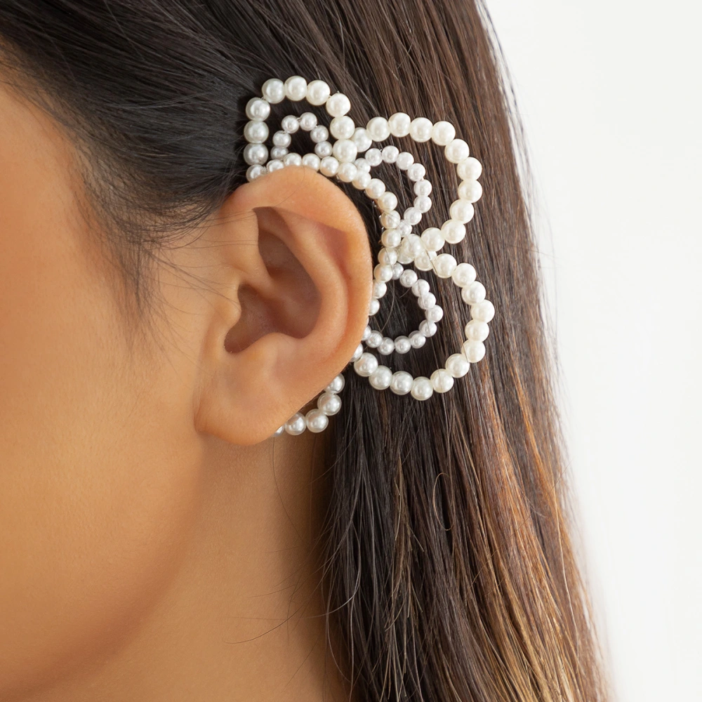 Simple Niche Design Flower Ear Clip