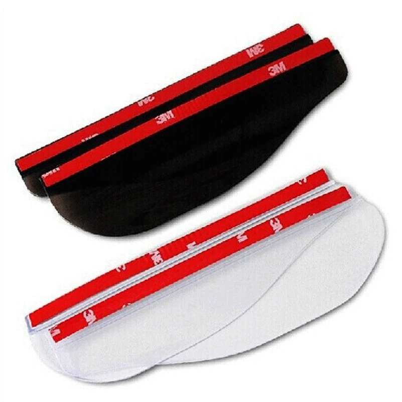 Car Rearview Mirror Rain Eyebrow Cover Window Deflectors Anti-rain Block Board Universal