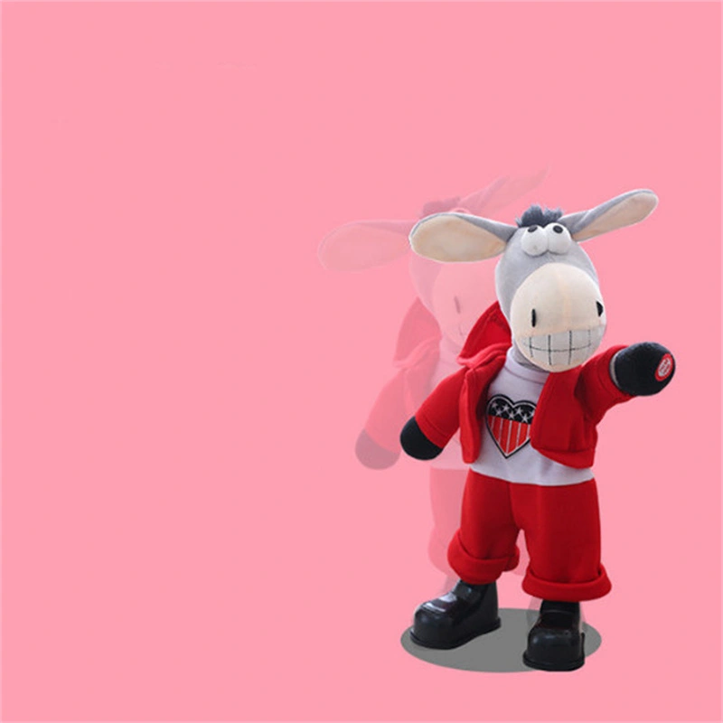 Will Shake The Head Will Sing The Silly Donkey Plush Toys