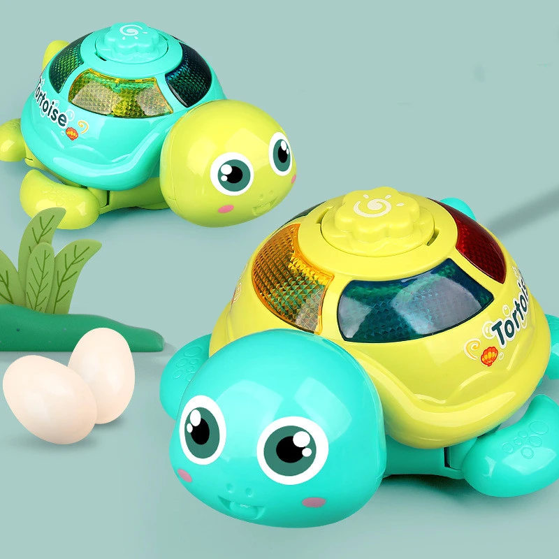 Electric Will Lay The Eggs Of The Little Turtle Music Light Toys