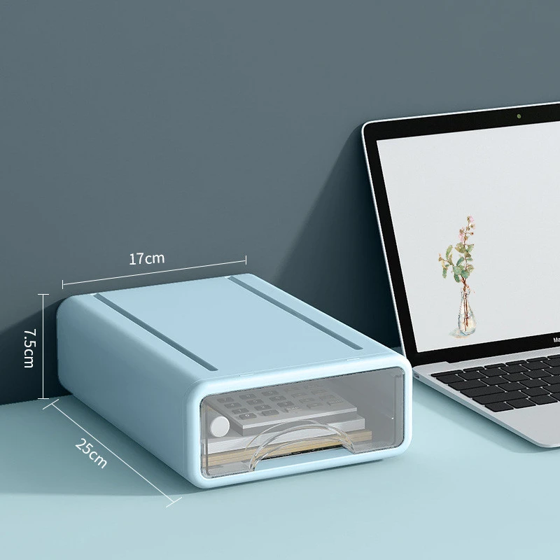 Drawer Type Desktop Storage Box Plastic