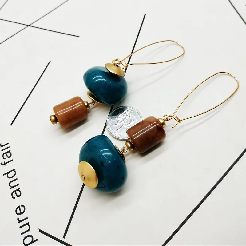 Women's Geometric Environment-friendly Resin Earrings