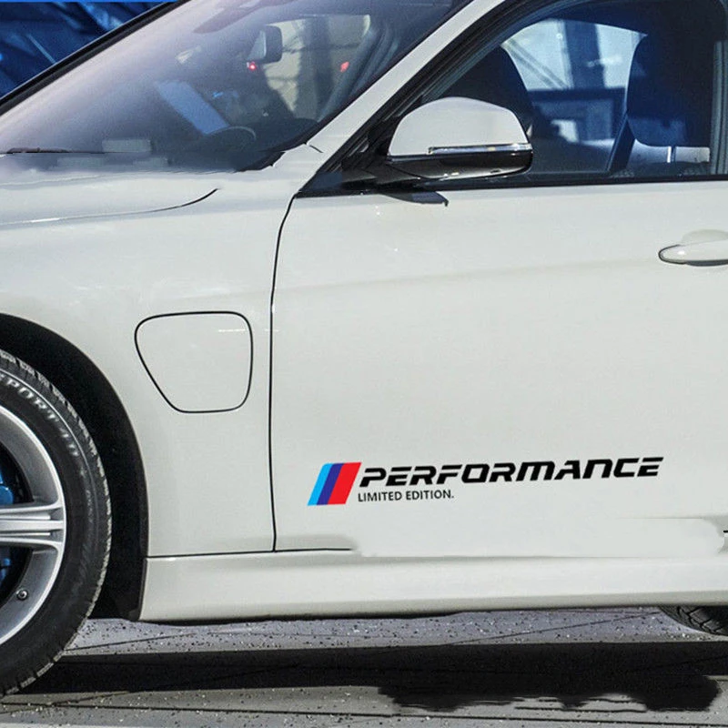 Performance Limited Edition Side Door Reflective Decals Auto