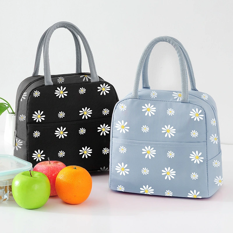 Portable Student Lunch Box Bag With Rice Insulation Cooler