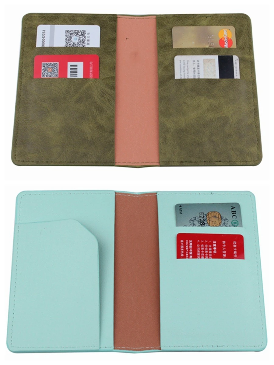 Digital Printing Multi-function Color Passport Bag