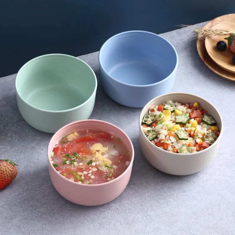 Household And Outdoor Anti-drop Soup Bowl Rice Bowl Round Bowl