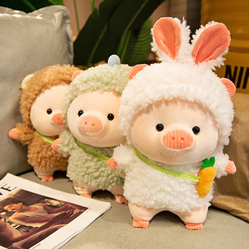 Cute Doll Transformed Piggy Plush Toys