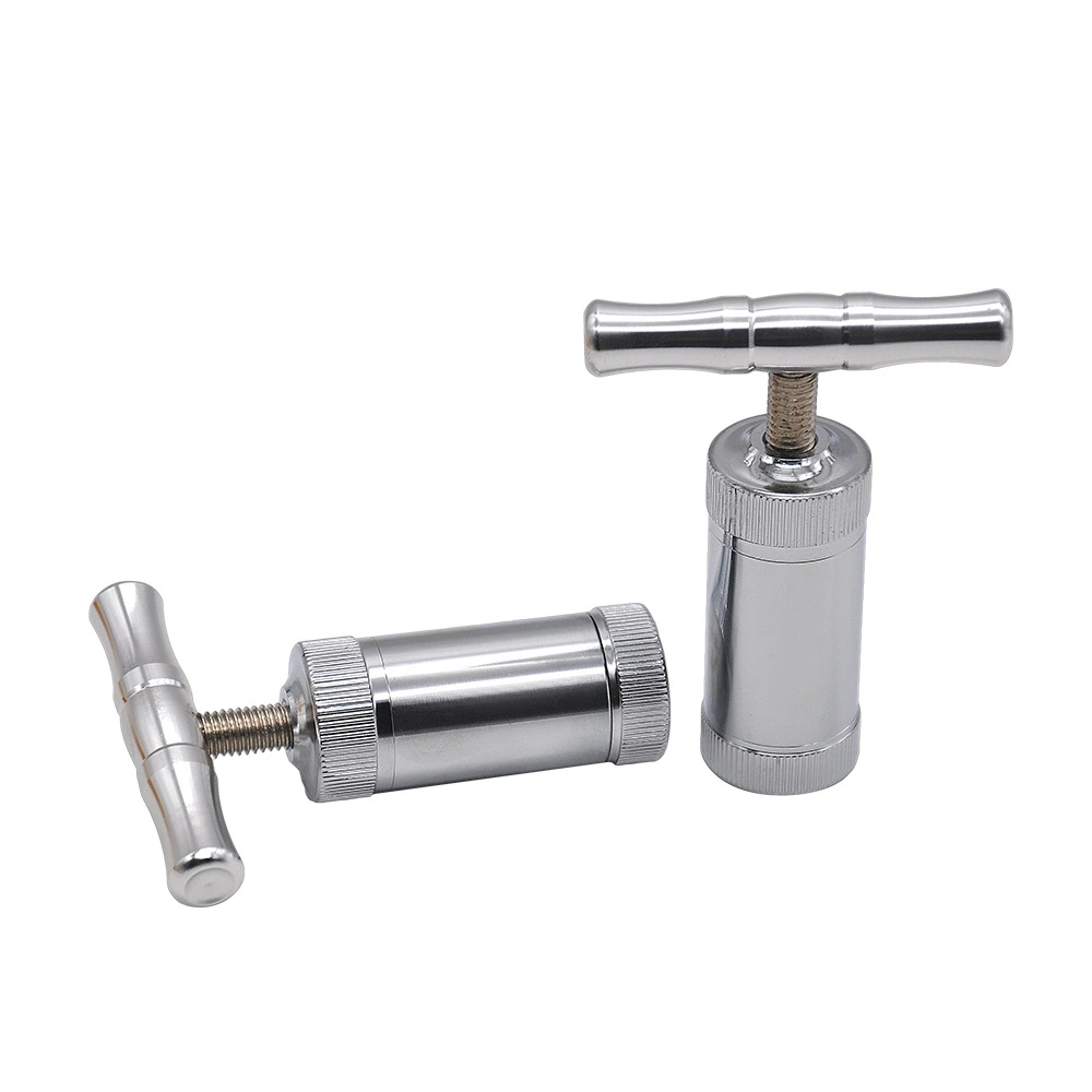 Mini Aluminum Alloy Small Smoking Pipe Pipe Press Rod Pipe Small Portable Smoking Set