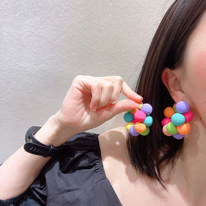 Small  Fashion Personality Hong Kong Style Personality Earrings