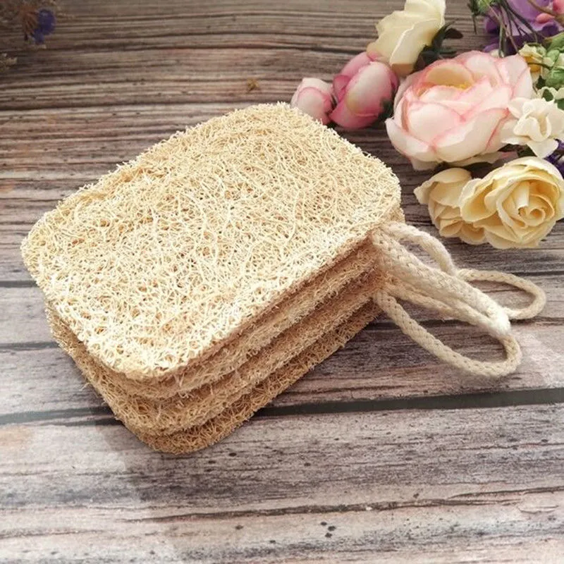 Double-sided Thickened Loofah Dish Towel