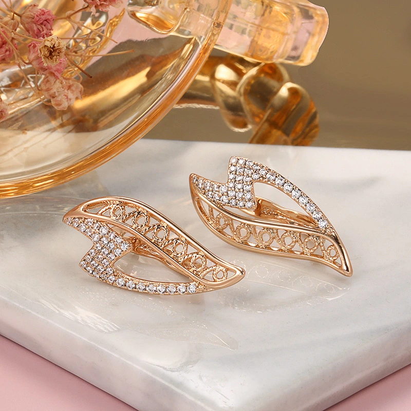 Micro Set Zircon Earring Jewelry