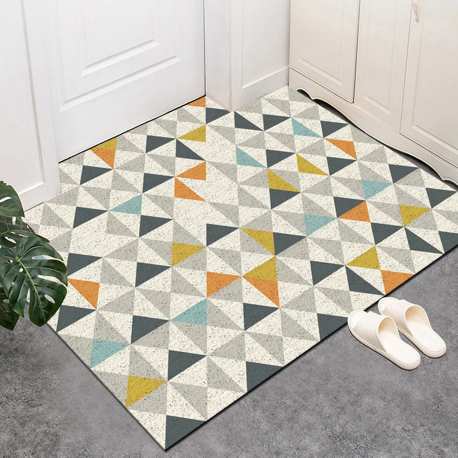 Household Doormat Can Be Cut Silk Ring Floor Mat