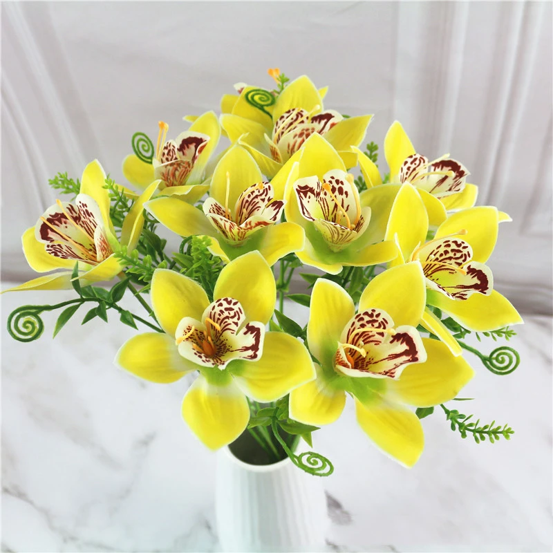 Home Living Room Fashion Decorative Handmade Silk Flowers