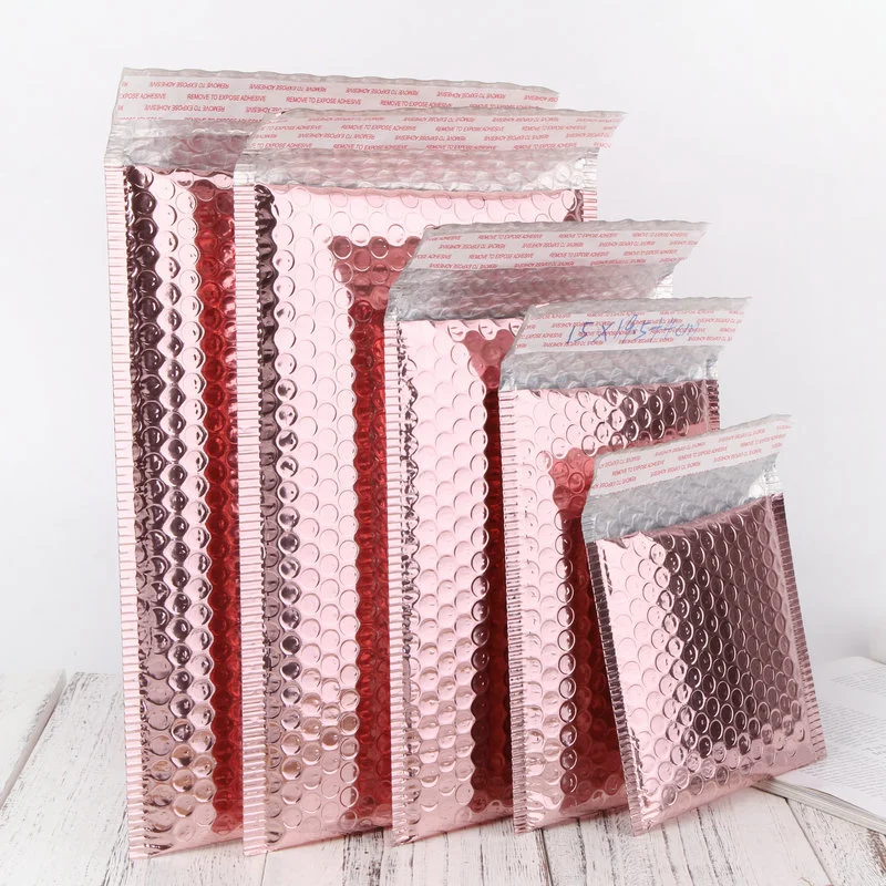 Rose Gold Aluminized Bubble Bag