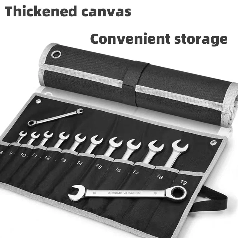 Open-ended Ratchet Double-ended Wrench Tool Set