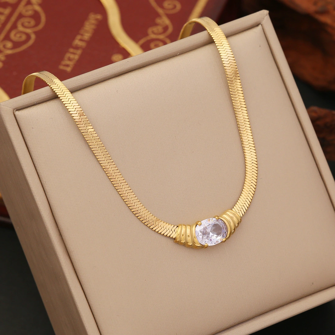 Jewelry Personalized Stainless Steel Necklace Set