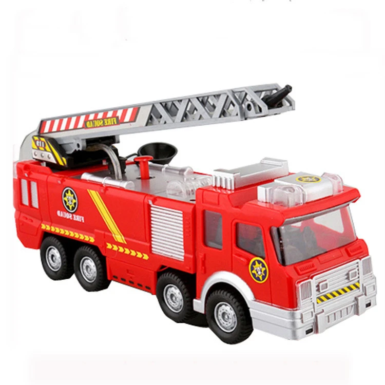 Children's Toy Car Fire Truck Electric Universal Light Water Spray Simulation Model