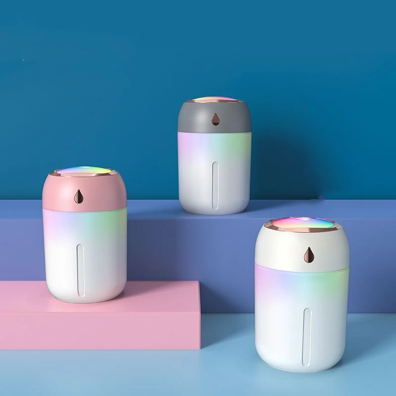 Ultrasonic Mute Dazzling USB Humidifier Car Desktop
