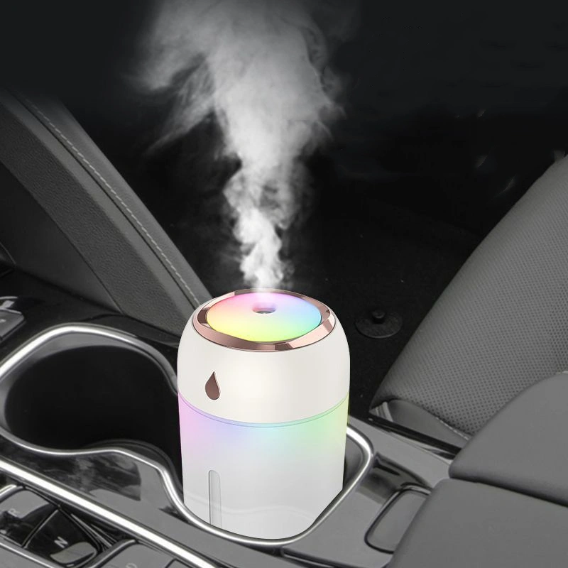 Ultrasonic Mute Dazzling USB Humidifier Car Desktop