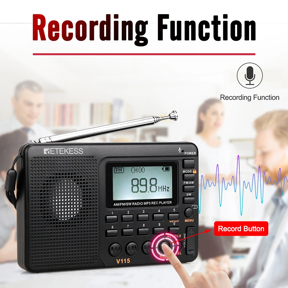 Home Fashion All-band Radio Recorder