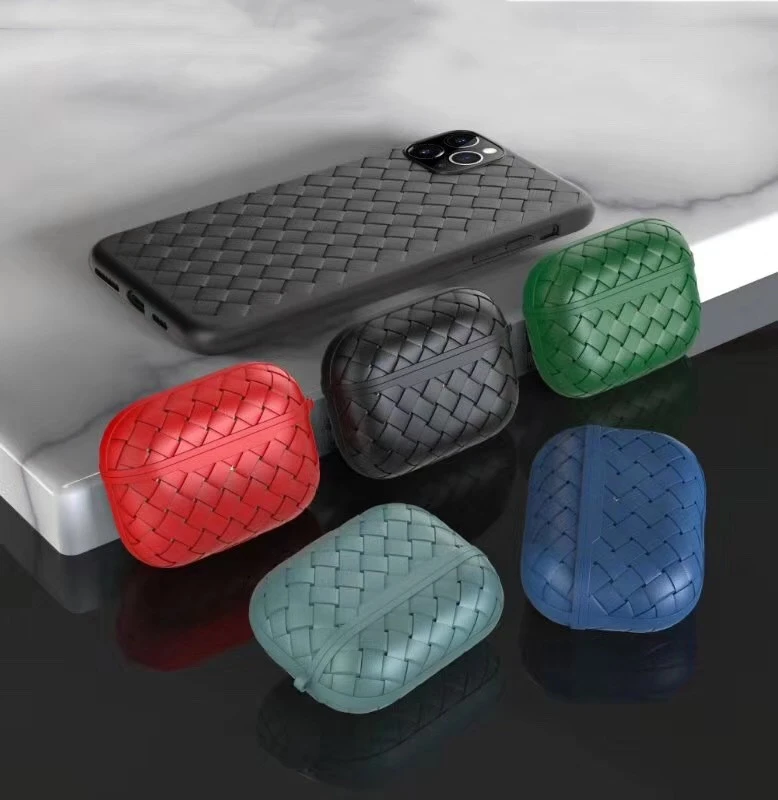 Bluetooth Headset Protective Sleeve Woven Pattern