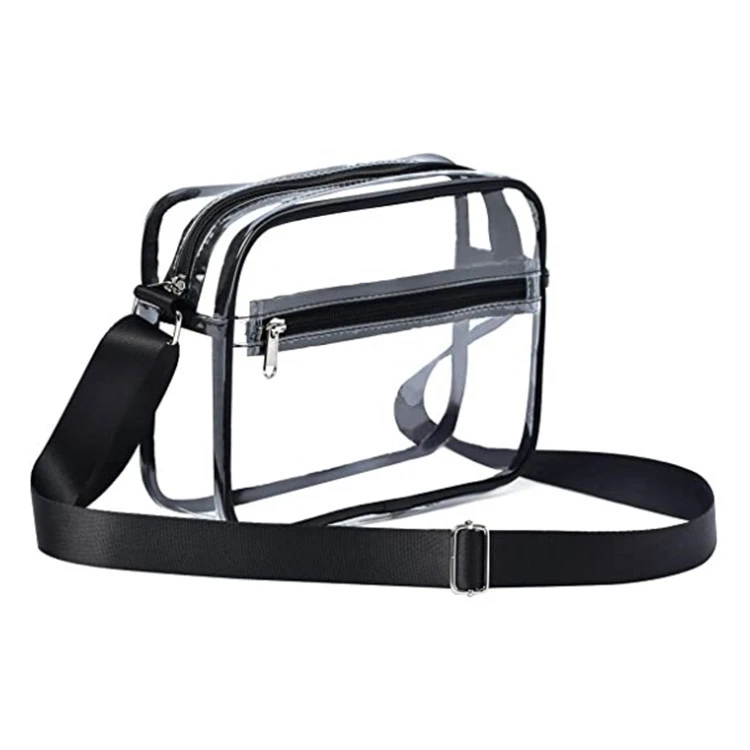 Transparent Crossbody Messenger Bag For Portable Travel