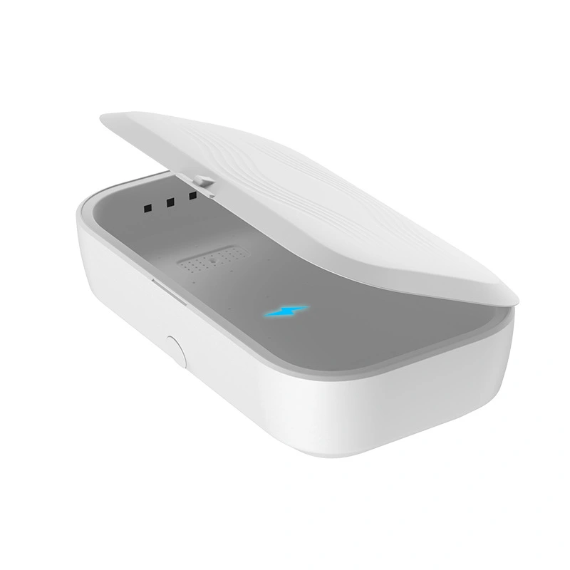 Wireless charging mobile phone disinfection box