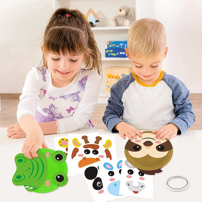 Animal Paper Plate Arts And Crafts Kit