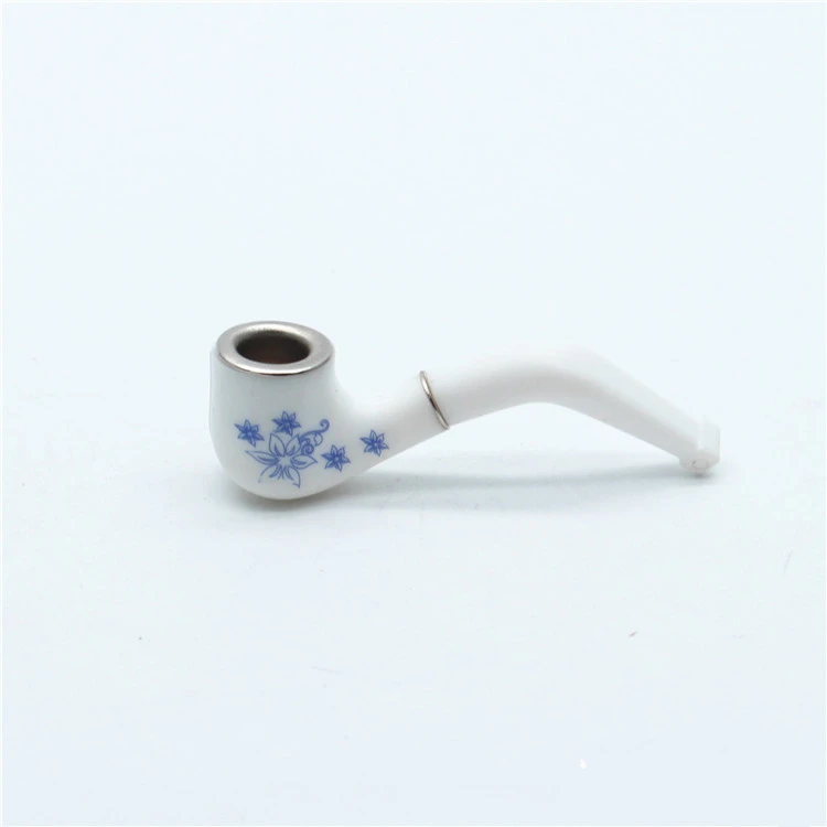 Creative Filter Cigarette Holder Portable Blue And White Porcelain