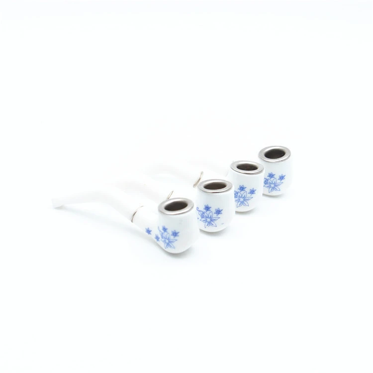 Creative Filter Cigarette Holder Portable Blue And White Porcelain