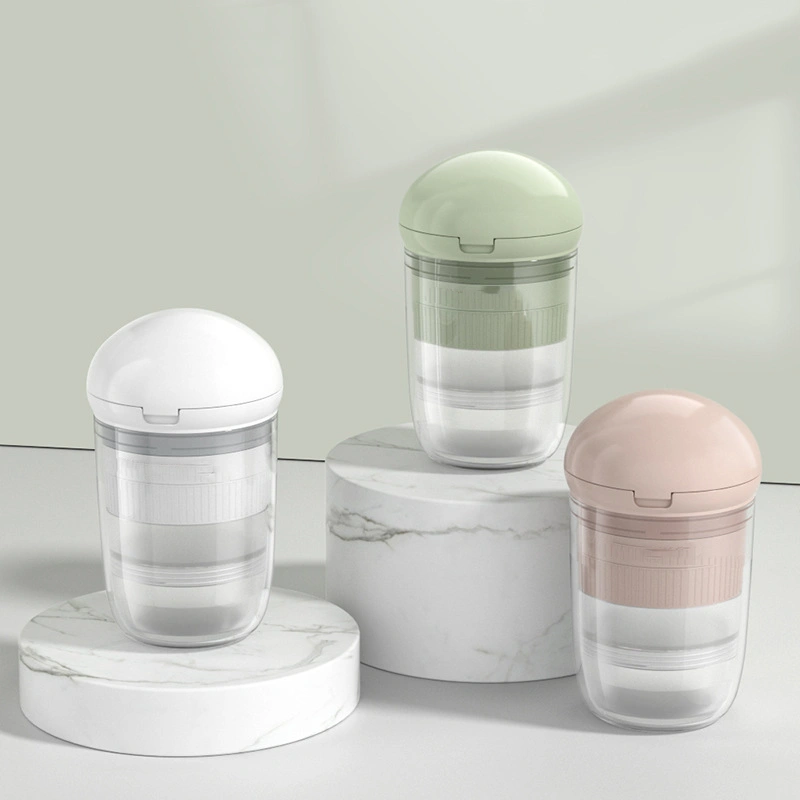 Portable Mini Medicine Box Divided Into Compartments Sealed Storage