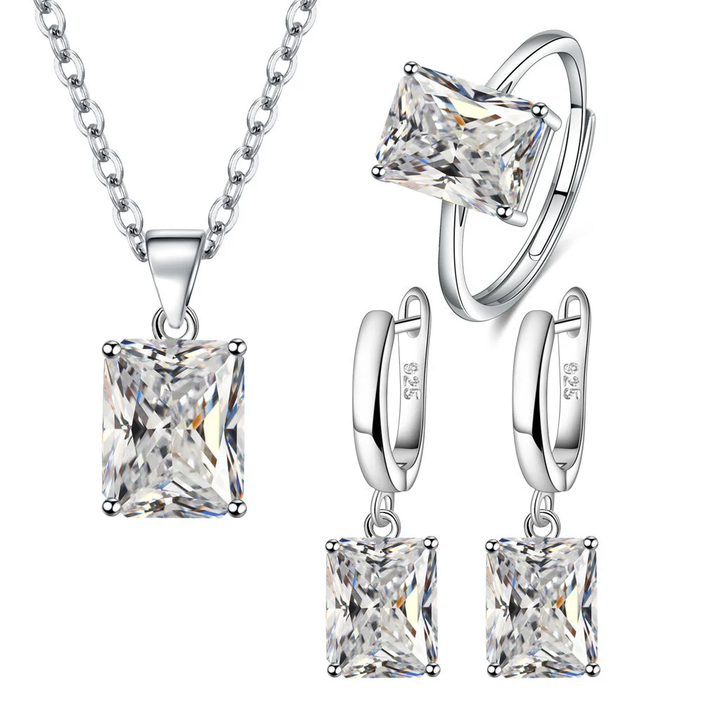 Ear Buckle Earring Pendant Necklace