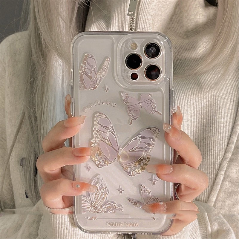 Niche Gentle Butterfly Phone Case