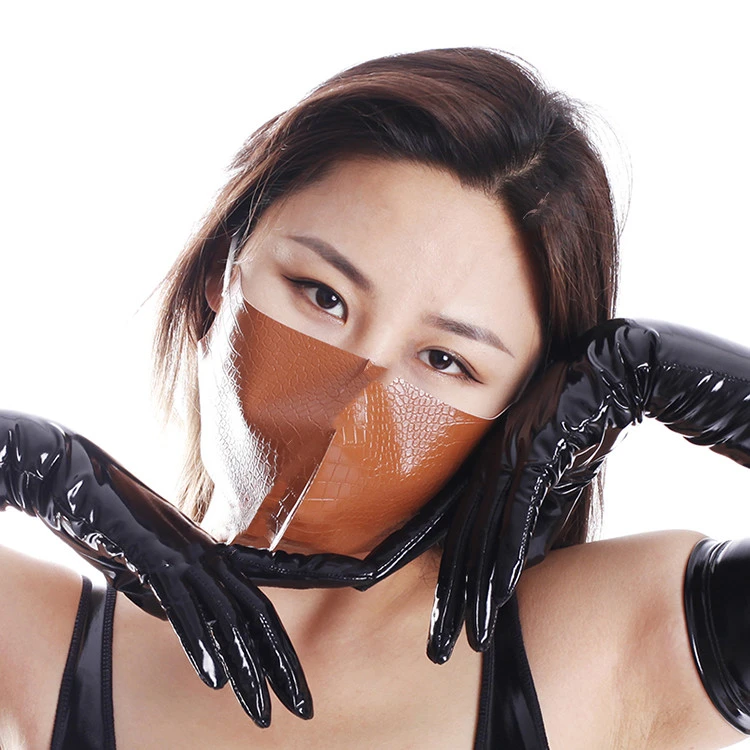 Ftshist Choke Mask Fetish Anime Decoration Crocodile