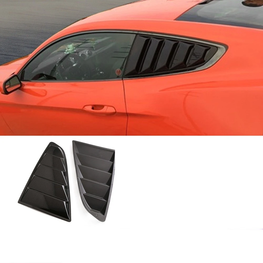 Gloss Black Panel Window Trim Side Air Vents