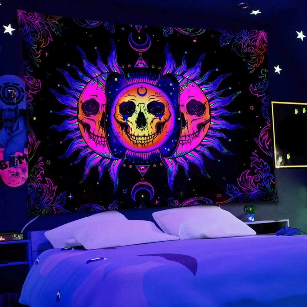 Fluorescent Tapestry Luminous Background Cloth Suitable For Bedroom