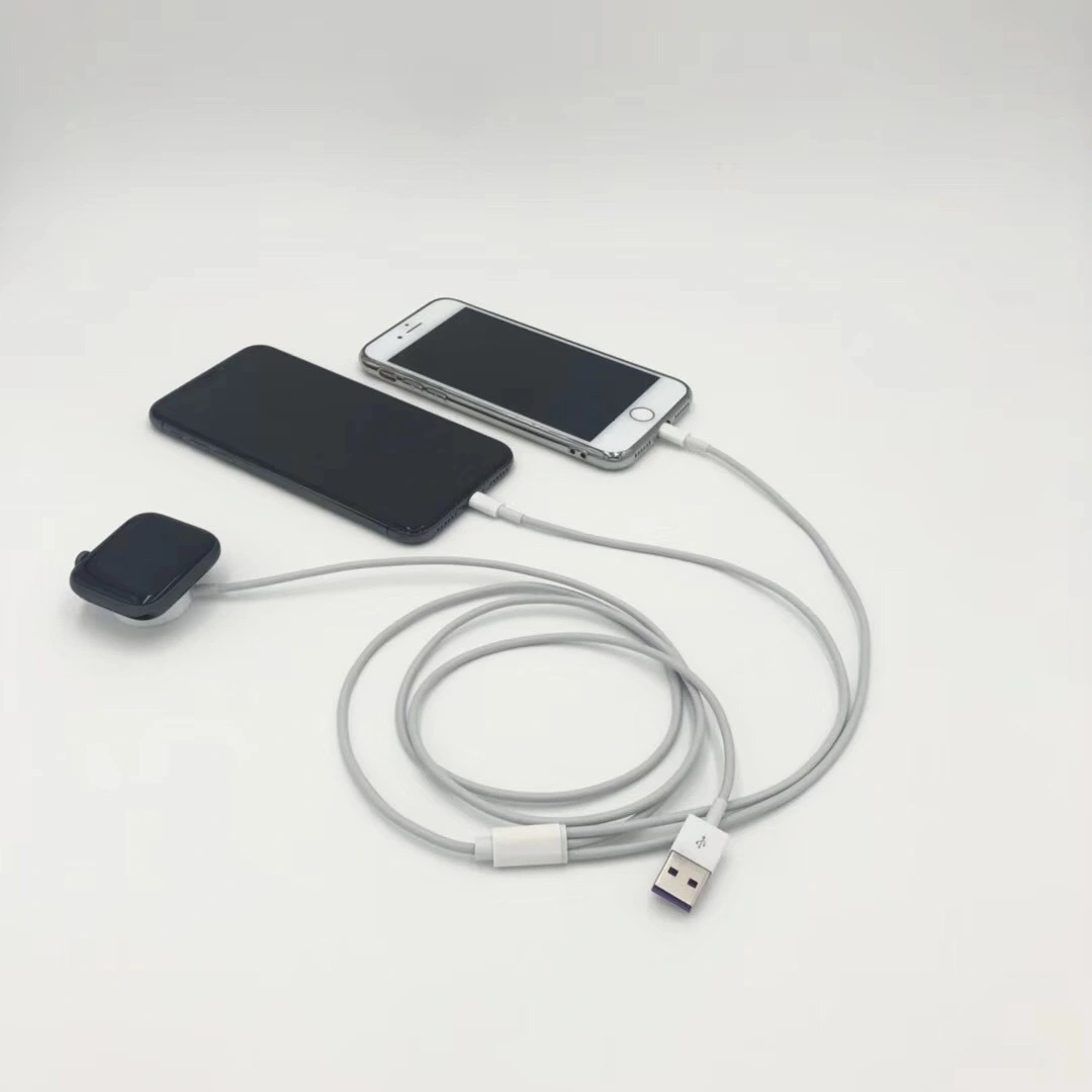 Watch Magnetic Wireless Charging Line Charger 2-in-1 Fast Charging
