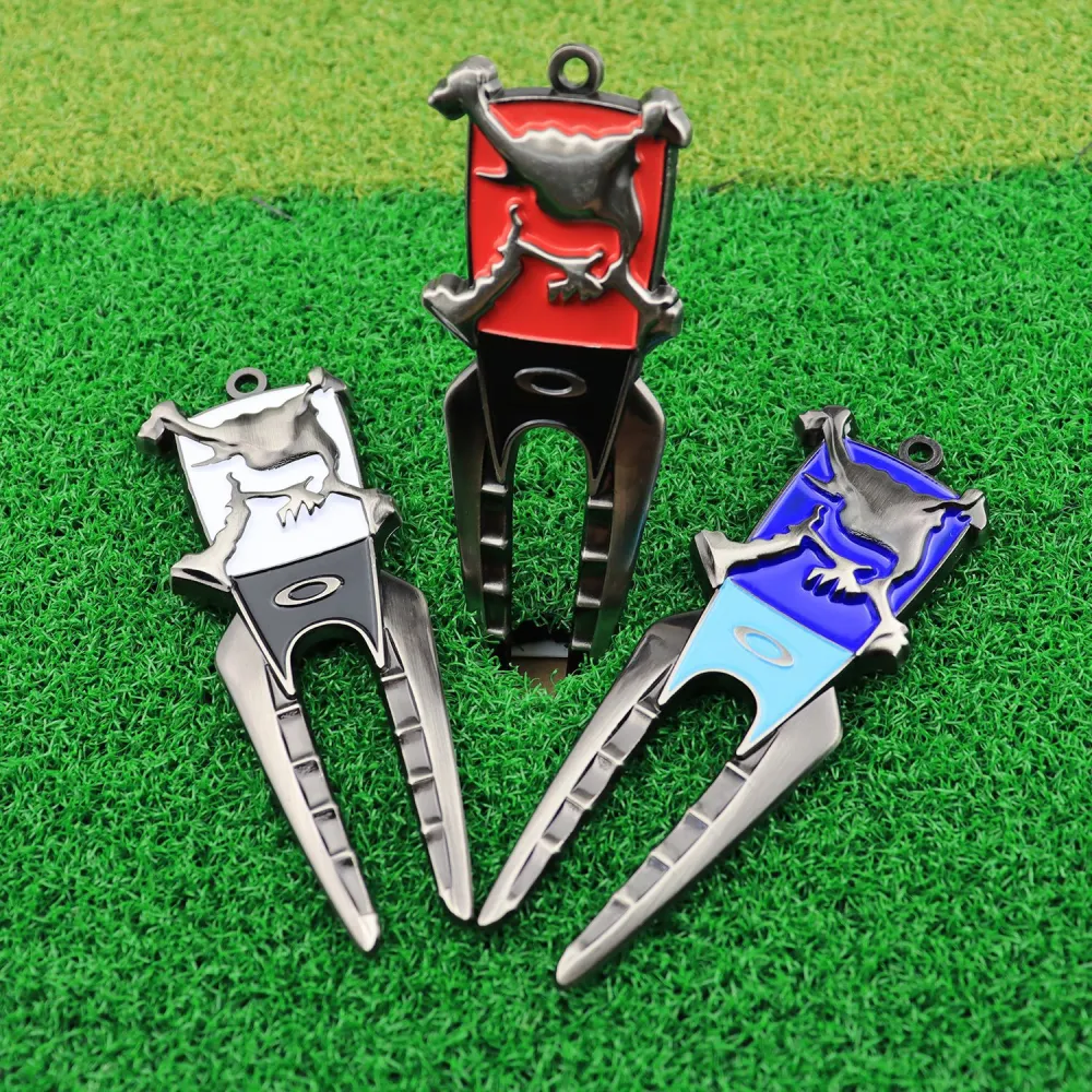 New Creative Metal Golf Fork