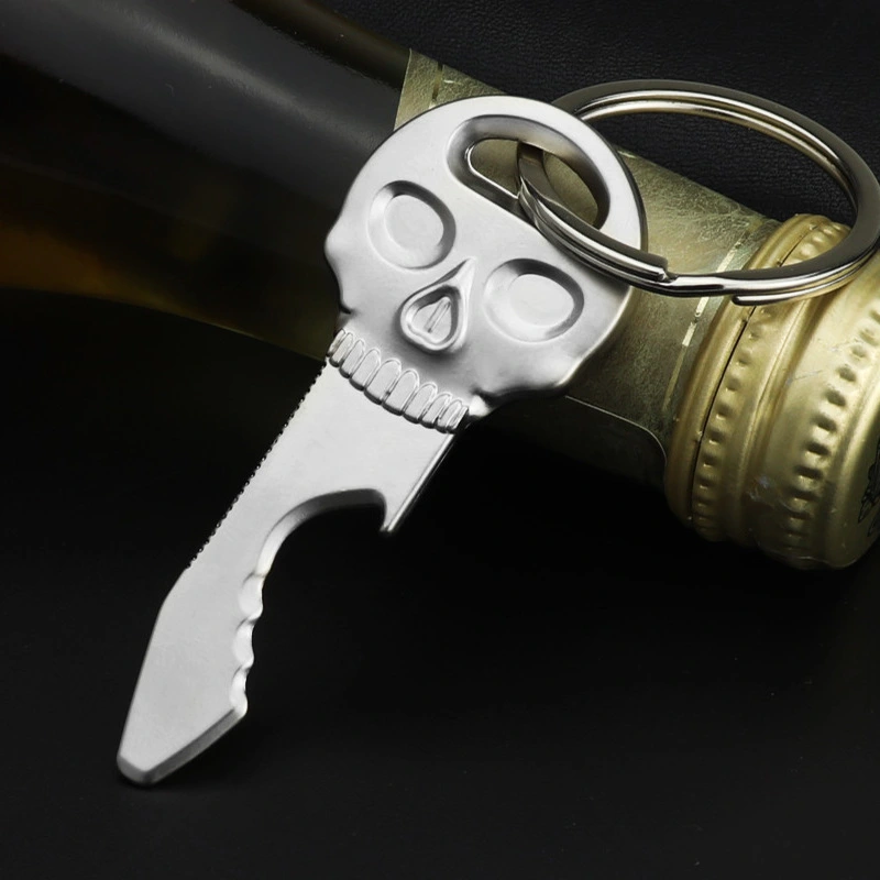 Creative Bottle Opener Metal Keychains Pendant