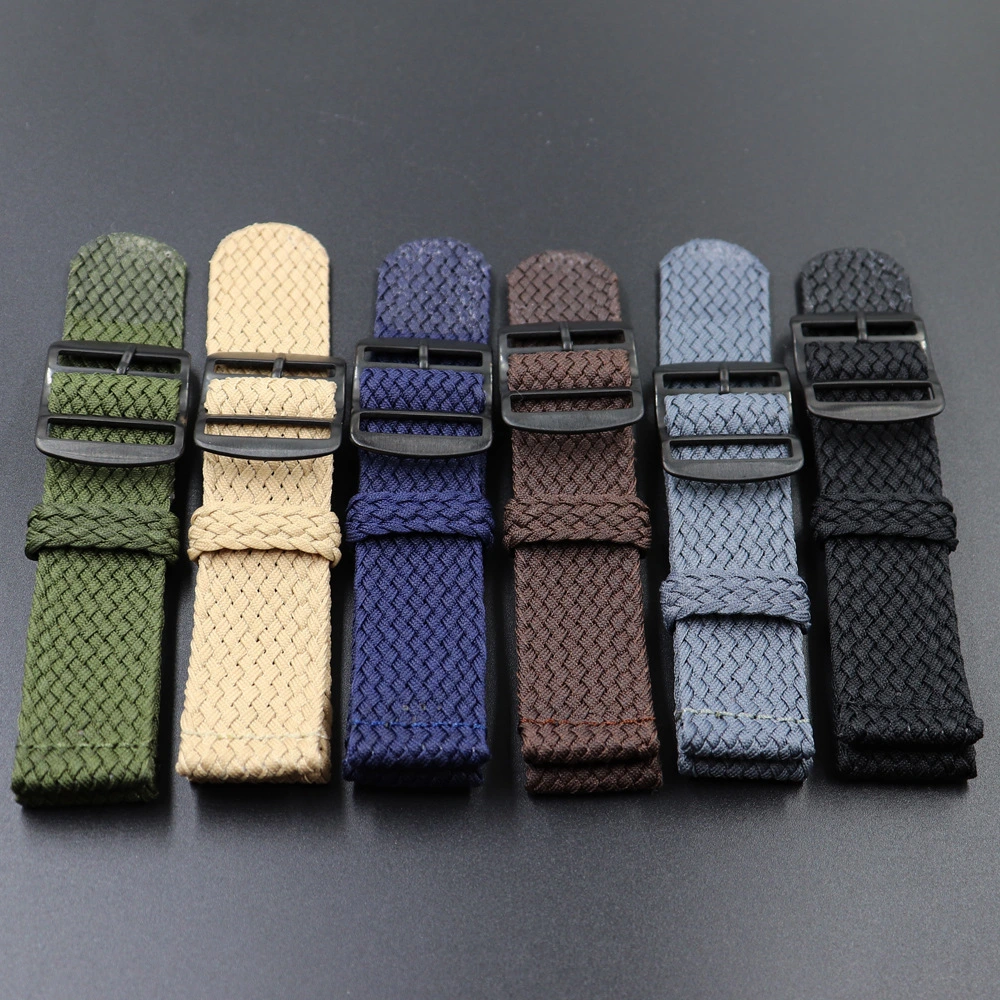 Home Fashion Simple Solid Color Nylon Canvas Strap