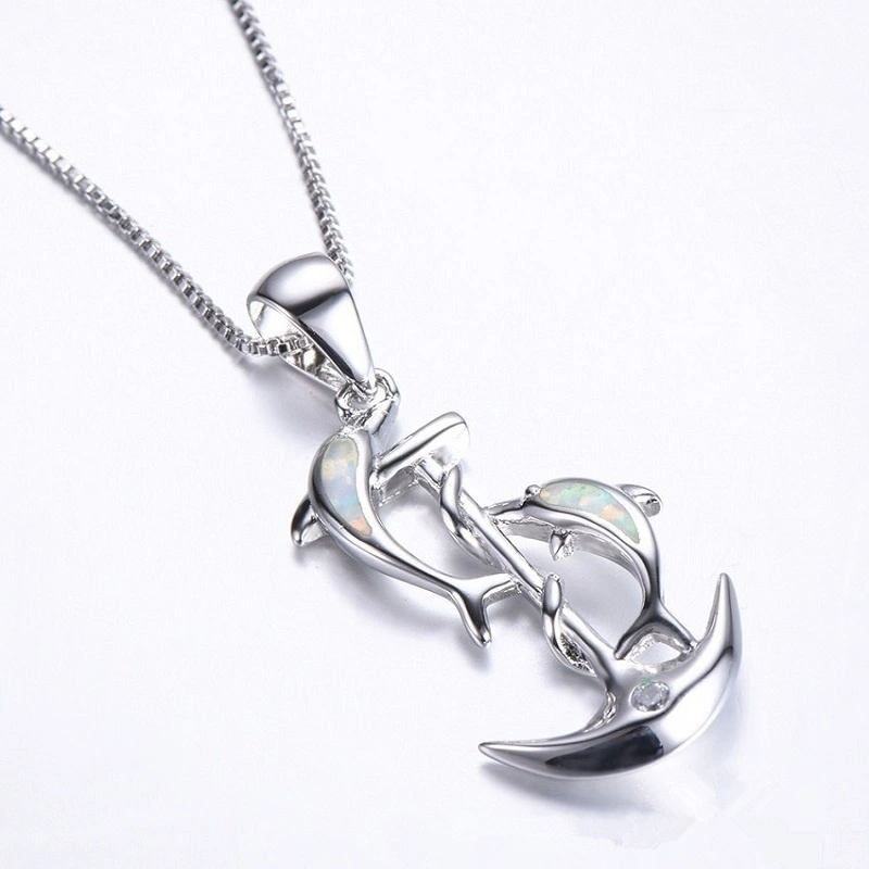 Women's Fashion Simple Dolphin Pendant Necklace