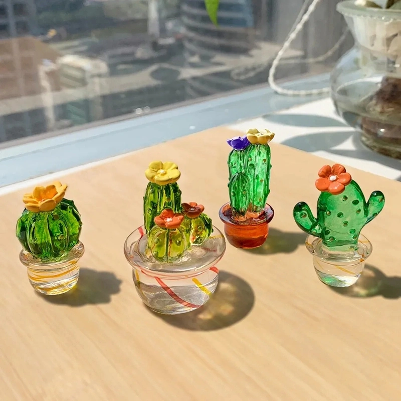 Succulent Cactus Resin Trinkets