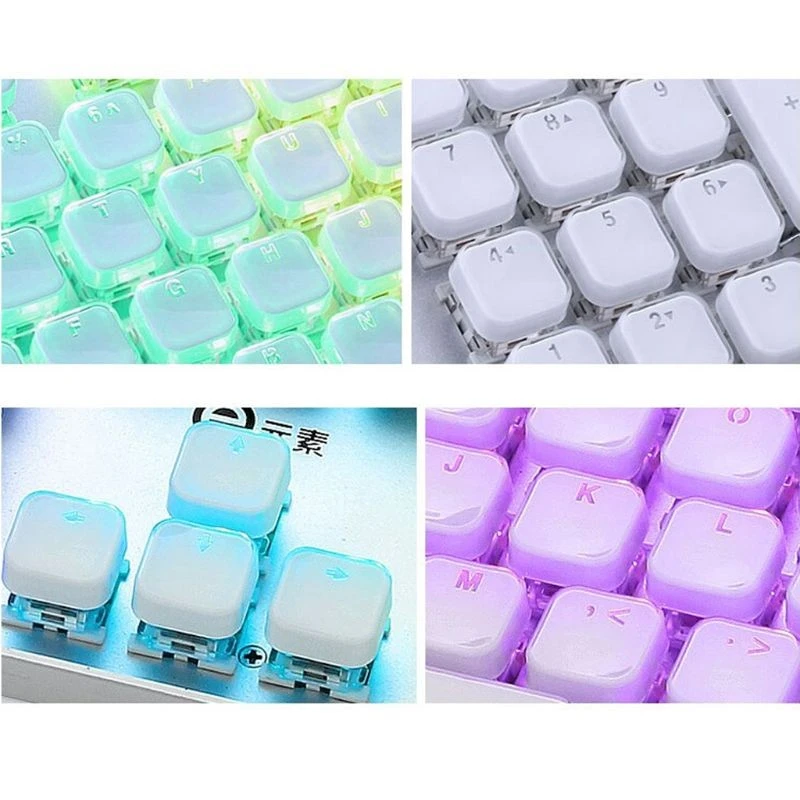 Fashion Crystal Keycap 104 Key Chocolate
