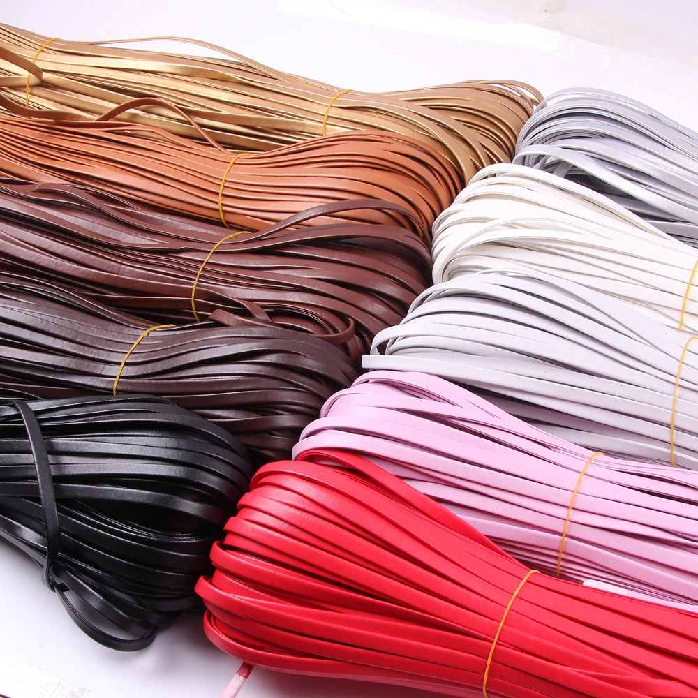 Fourfold PU Layering Wear Chain Rope Clothing Accessories Belt