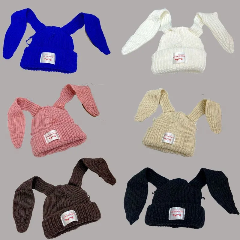 Women's Rabbit Ear Knitted Hat
