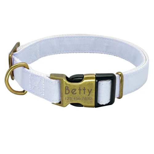 Personalised dog collar lead