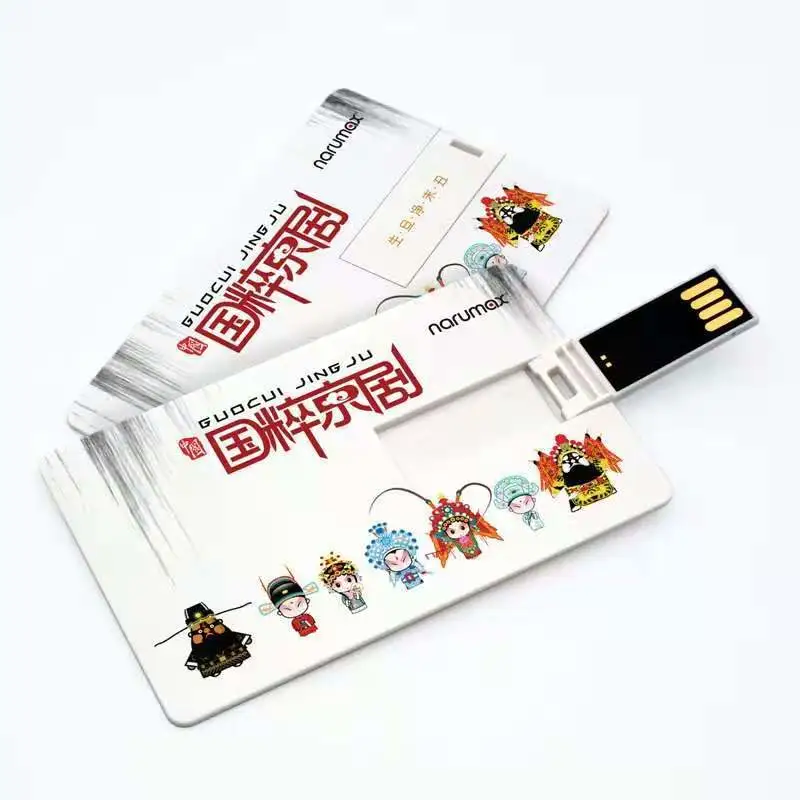 Creative Printing Fashion Card U Disk