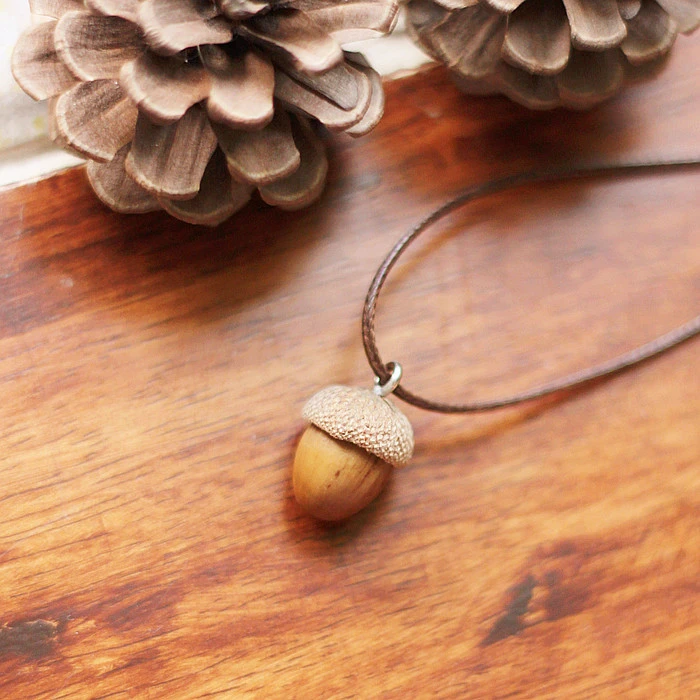 Forest Japanese Creative Handmade INS Vintage Necklace Jewelry