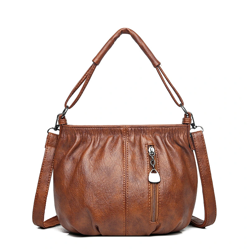 Women's Fashion Retro Multi-layer Large Capacity Crossbody Bag